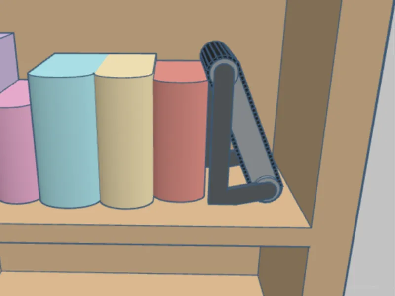 Book stopper conveyor belt