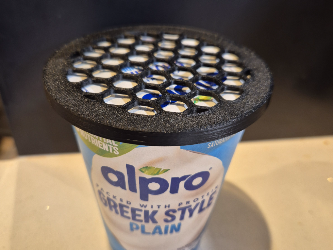95mm Lid with Hex Grid