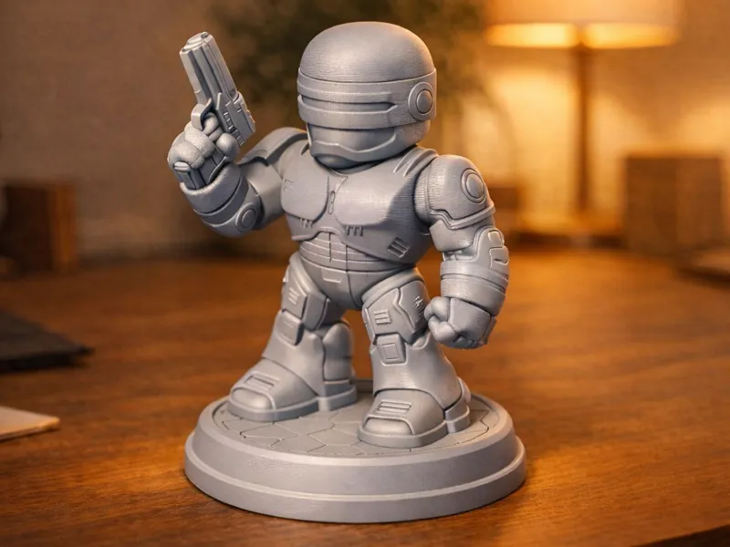 Chibi Robocop Enforcement Figurine