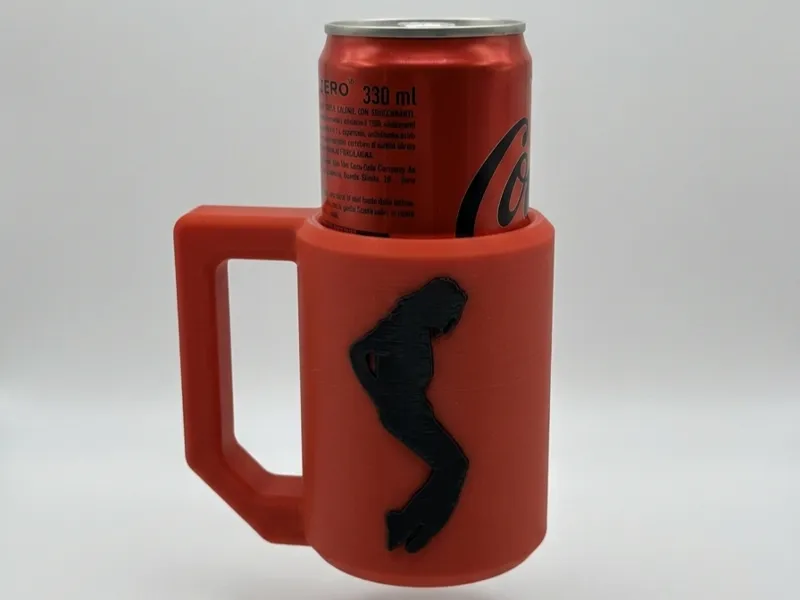 Porta Lattine stile Michael Jackson