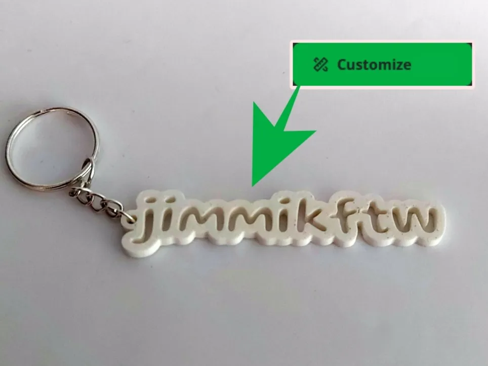 Outline keychain by jimmikftw MakerWorld: Download Free 3D Models