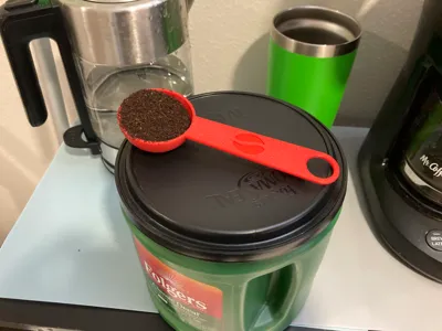 Coffee Scoop 2 tbsp With Coffee Bean Logo