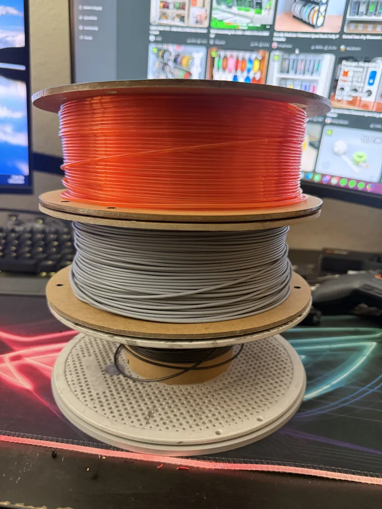 ModuSpool Minimalist Expandable Spool Stand Tower - Free 3D Print Model ...
