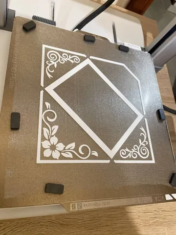 Modelo para impresión 3D: 3D Printed Tulle Envelope-Print Directly on Fabric — vista de referencia 2