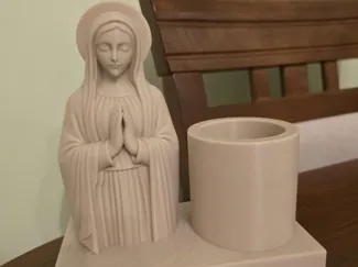 LED Candle stand - Holy Mary