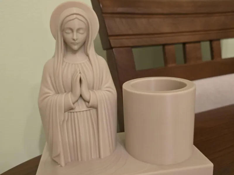 LED Candle stand - Holy Mary