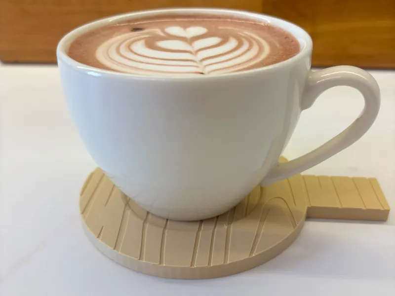 Wood Grain Coffee Tray