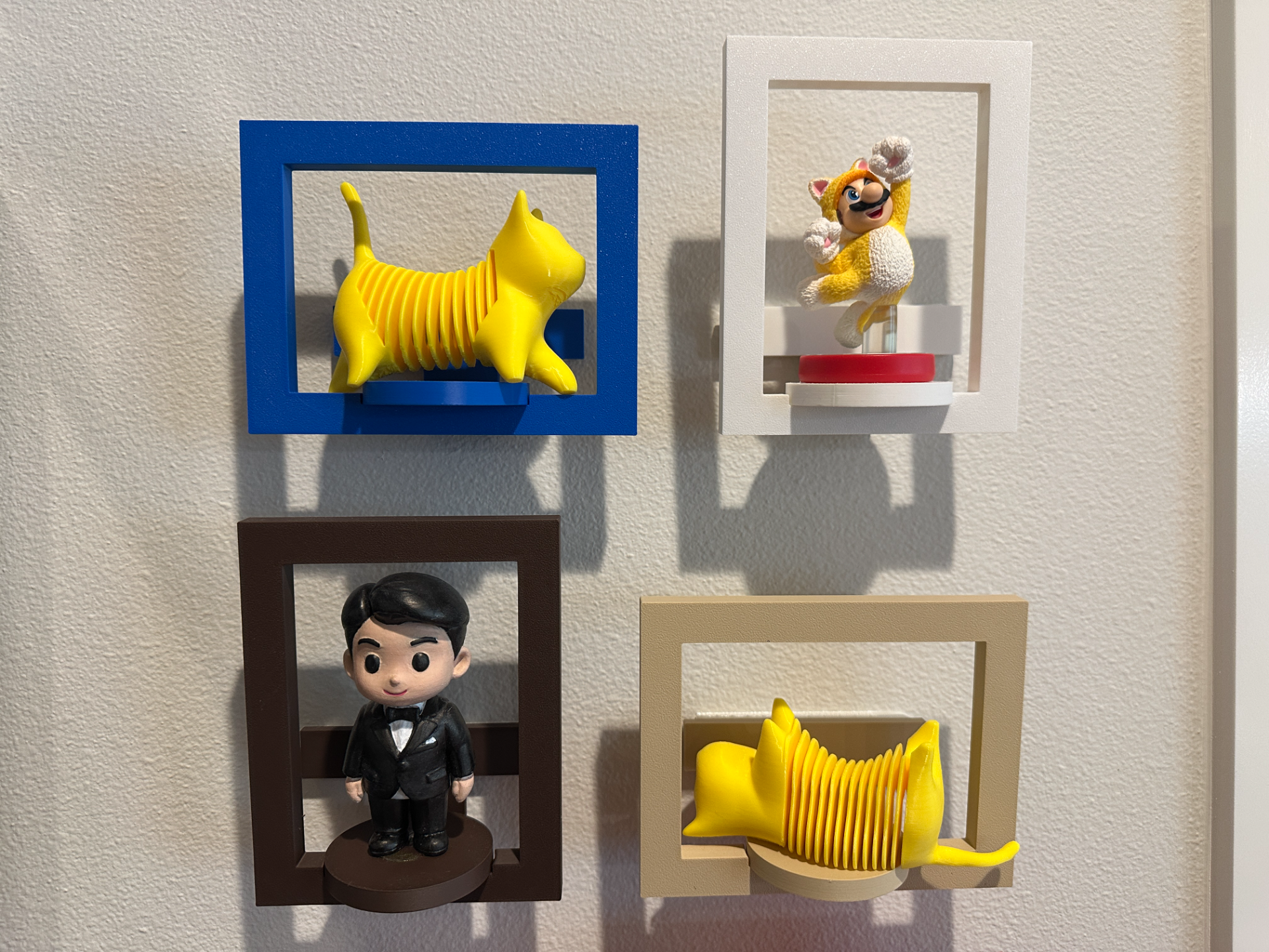 Wall Frame Display for Blind Boxes, Mini Figures