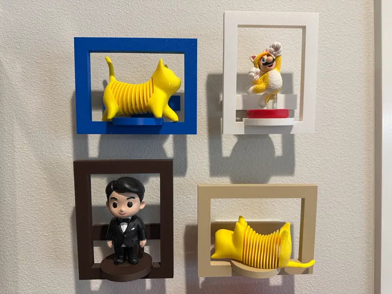Wall Frame Display for Blind Boxes, Mini Figures