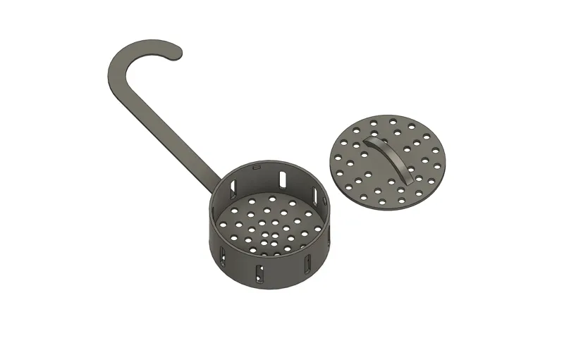 Tray for cleaning tablets in WC cistern