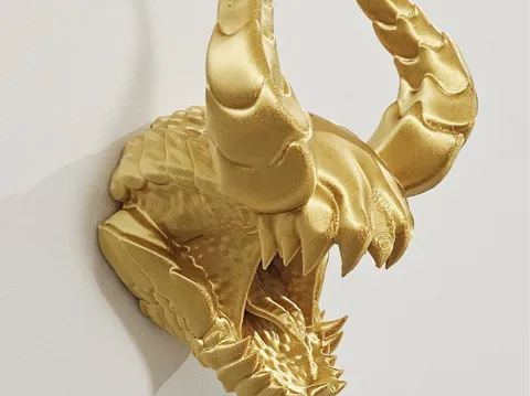 Adorno temático: Monster Hunter Gore Magala — referencia de MakerWorld