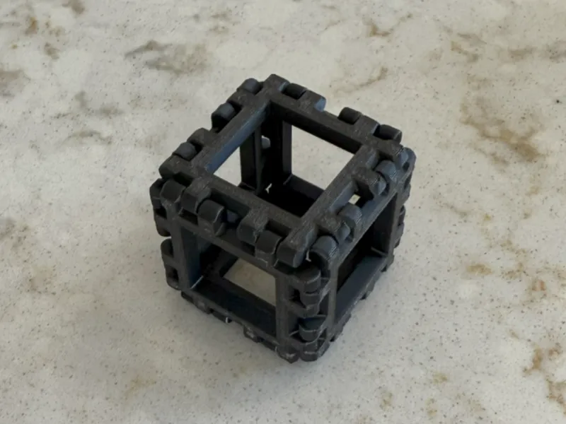 Geometric Building Set - Snap-Together Squares