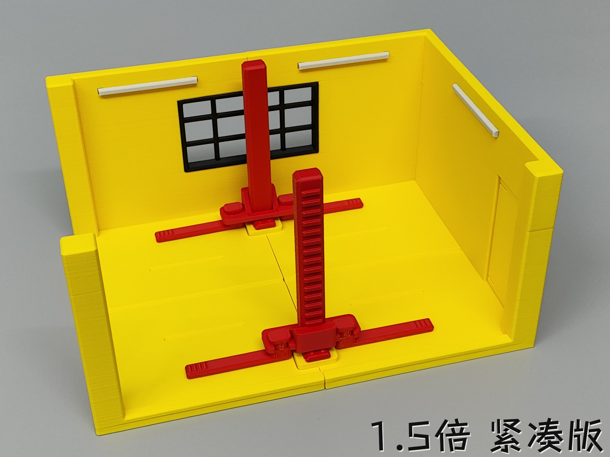 Miniatura 5 do modelo 3D 双款式：车库（可叠加，无需AMS，无五金件）