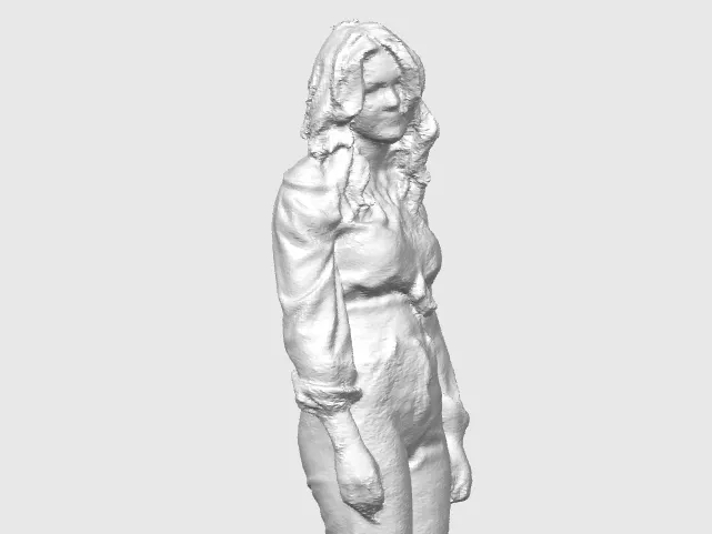 3D Scan Sexy Girl Woman Frau Mädchen