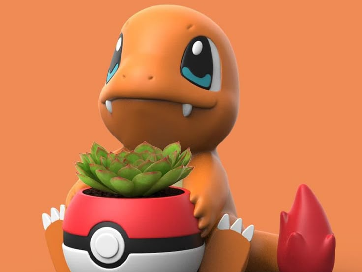 Cute Charmander Planter