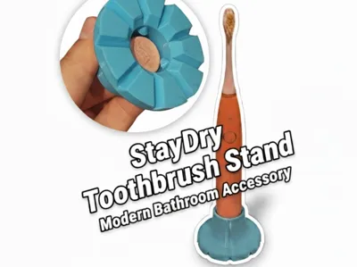 Toothbrush Stand with drainage