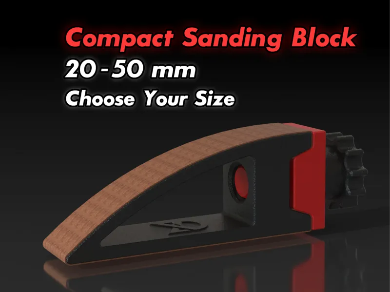 Compact Sanding Block - All Sizes