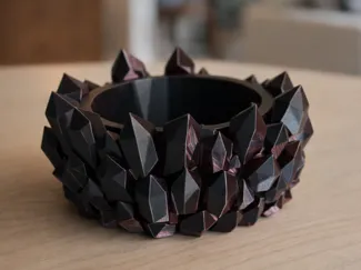 Crystal vase