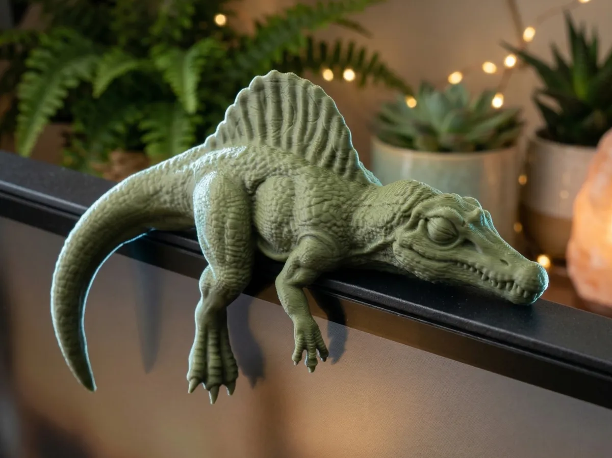 Spinosaurus Dormilón para Monitor | Linda Mascota de Escritorio ...