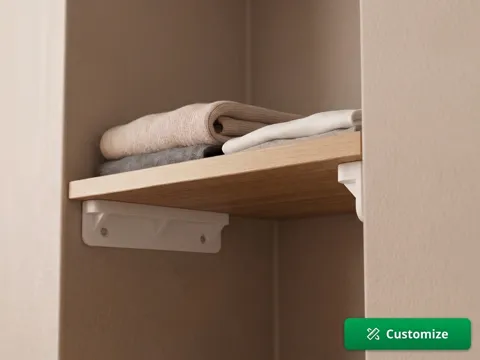 Estante o repisa: Customizable L-Bracket / Shelf Support Generator — referencia de MakerWorld