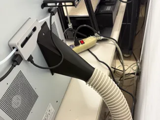 X1C用うんち排泄口ダクト接続アタッチメント