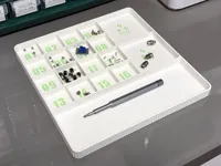 【双色】零件收纳盘 Parts Tray_240x240x18mm