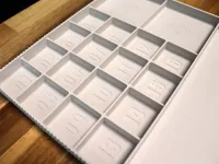 【单色】零件收纳盘 Parts Tray_240x240x18mm