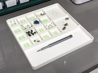 零件收纳盘 Parts Tray_240x240x18mm