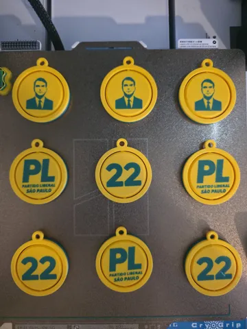 Llavero: Flávio Bolsonaro - Chaveiro Giratório — vista de referencia 5