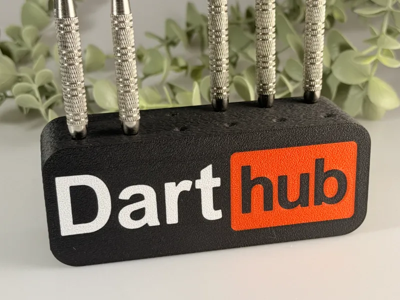12 Dart Stand, Dart Holder, Dartpfeilhalter Wall