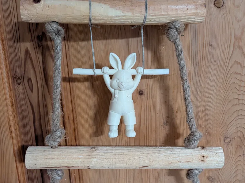 Hängender Hase