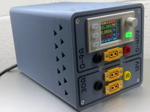 Caja o estuche: Bench Power Supply with SFX PC PSU — referencia de MakerWorld