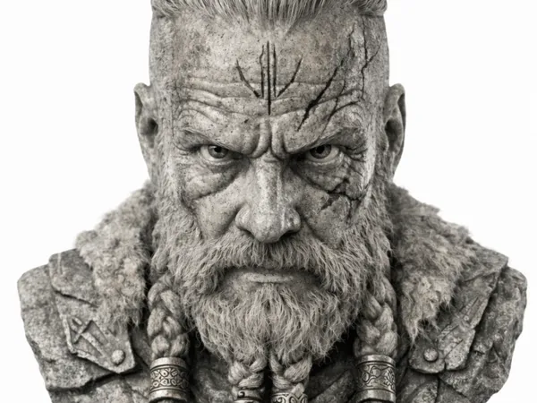 Buste Sisu, guerrier viking