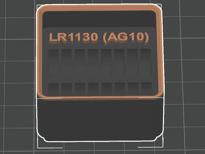 Gridfinity battery AG10/LR1130