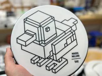 Makers Mallard — Printable Disc Golf Model
