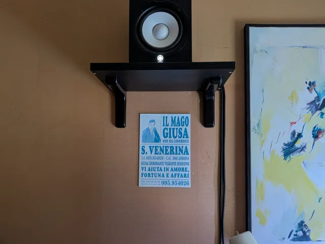 Volantino de "il mago Giusa"