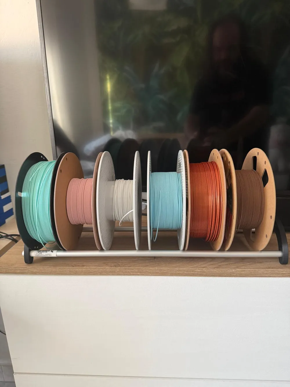 Spool holder - Free 3D Print Model - MakerWorld
