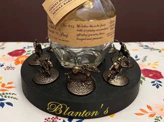Blanton's Display Base for Stoppers and Bottle