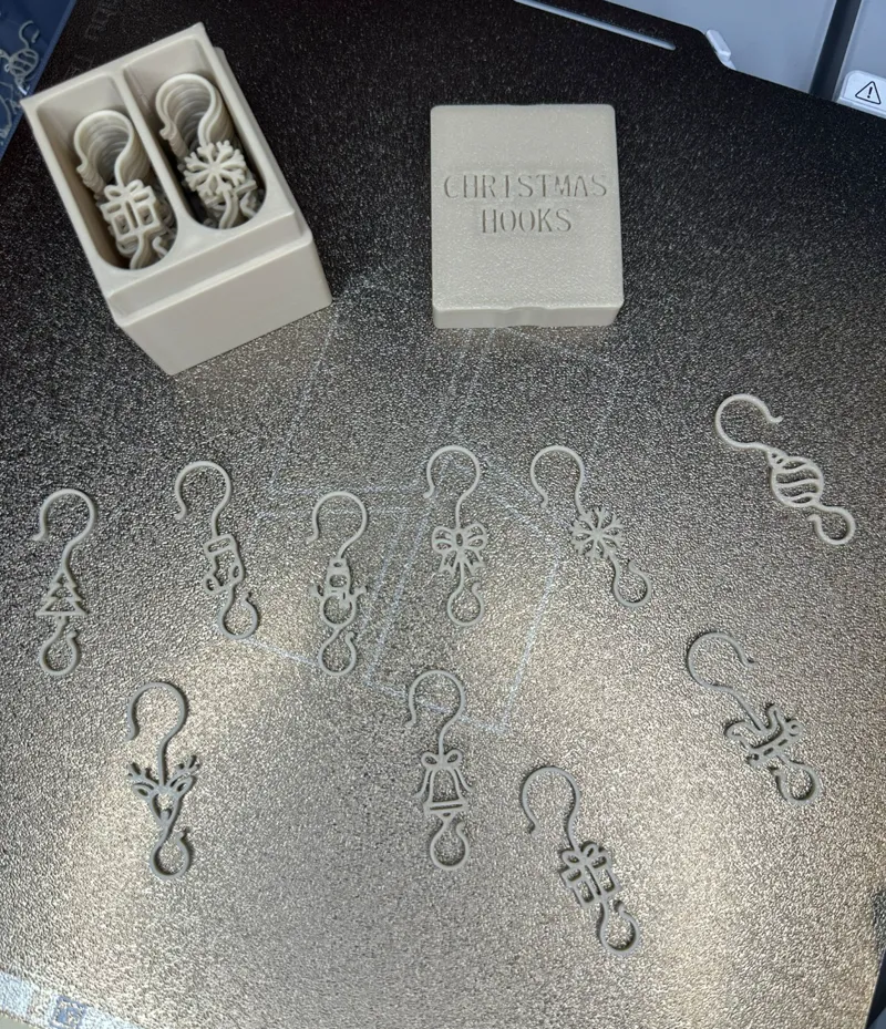Christmas Ornament Hook Storage Box