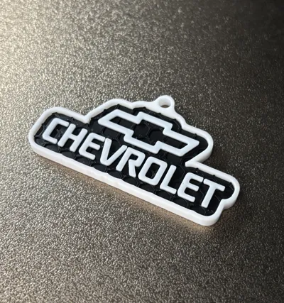 Chevrolet Keychain by Krystian3D MakerWorld: Download Free 3D Models