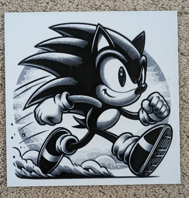 Sonic into the Sunset