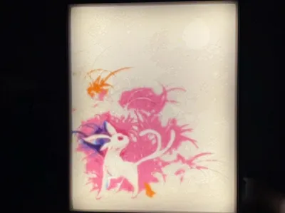 Pokémon Mentali evolution Eevee lamp