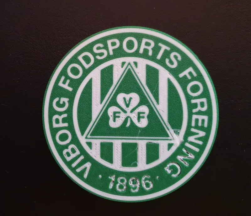 Viborg FC coaster / Ølbrik