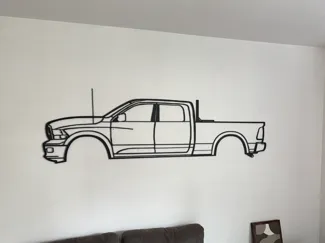 Ram Truck Wall Art - 4th Gen