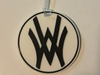 Throwback West Virginia University WVU Bag Tag