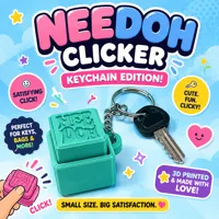 Needoh Clicker with Keychain Attachment