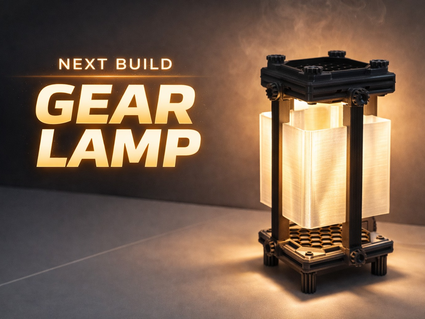 Industrial Gear Lantern 