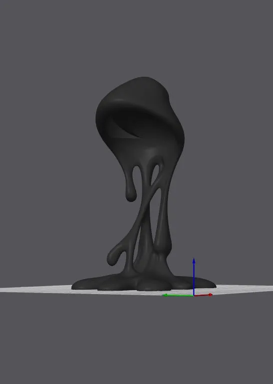 Melting Desk Lamp – Dripping Modern Lamp view 4