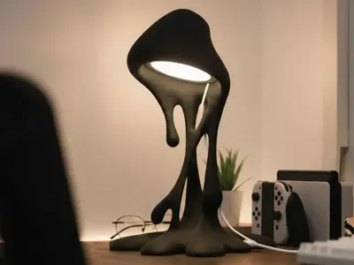 Melting Desk Lamp – Dripping Modern Lamp