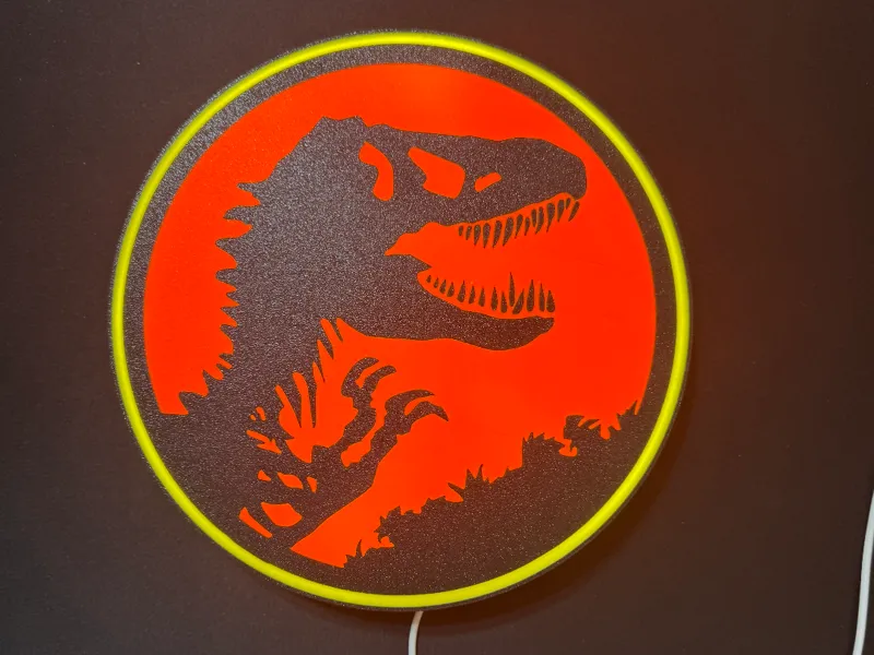 Jurassic Park Ligthbox